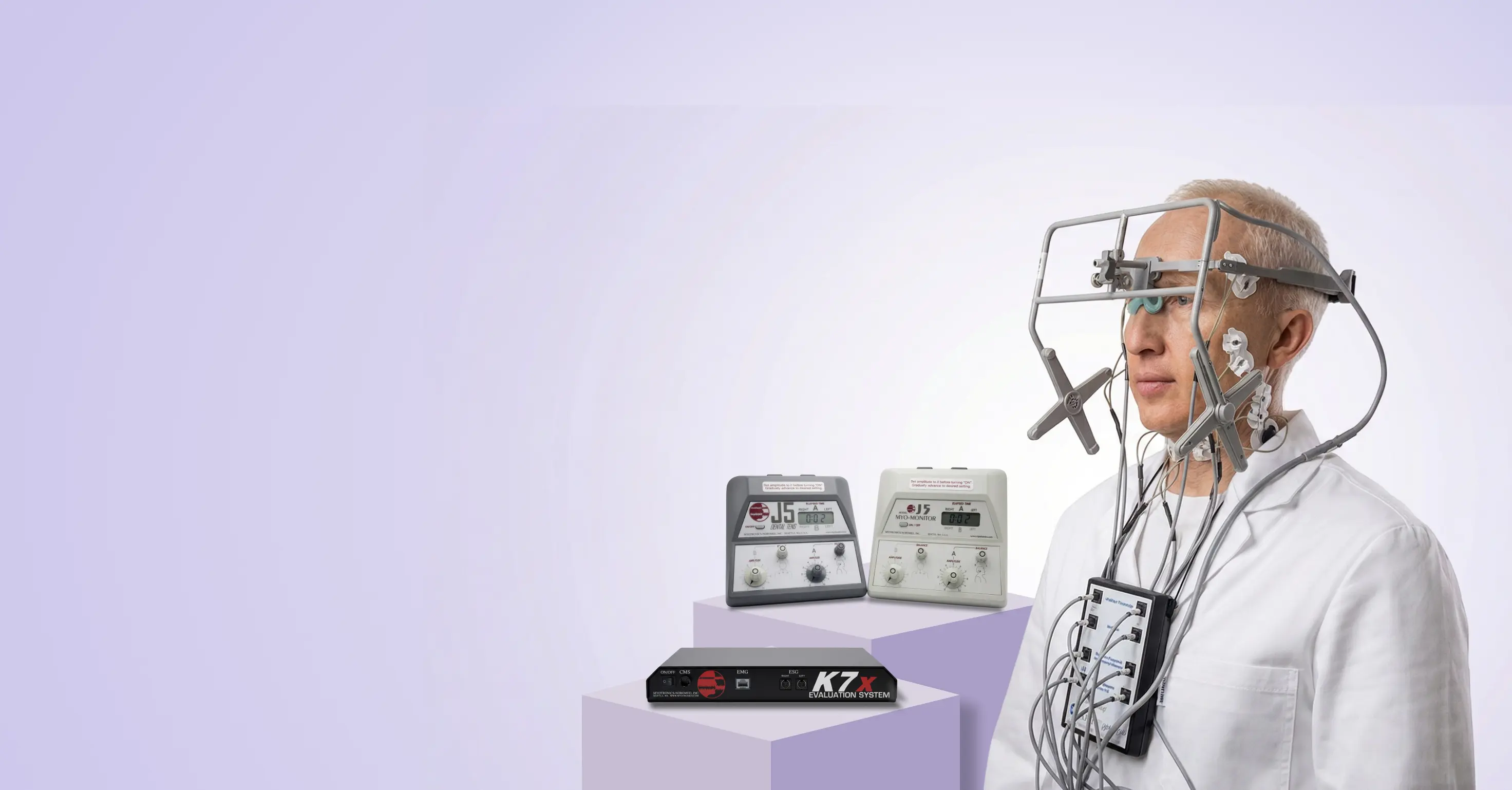 Hero image showing a professional dental treatment setting